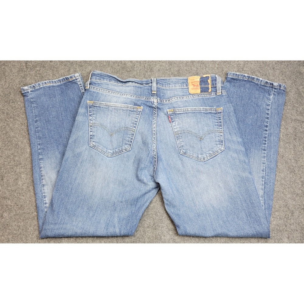 Levis 559 Jeans Mens 32x28 Blue Weekend Dad Casual Sunday Relaxed Straight Fit
